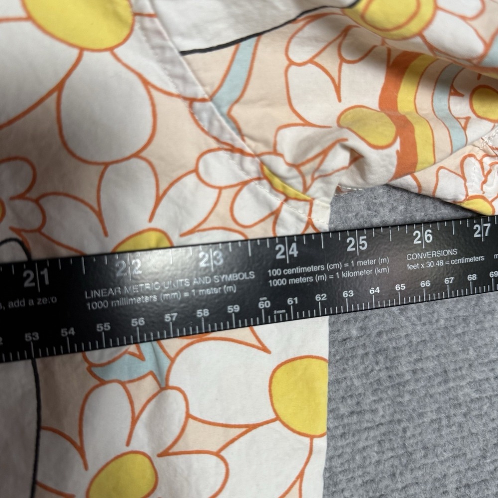 Ripndip White and Yellow Cat Print Button Down Shirt - Picture 4 of 5